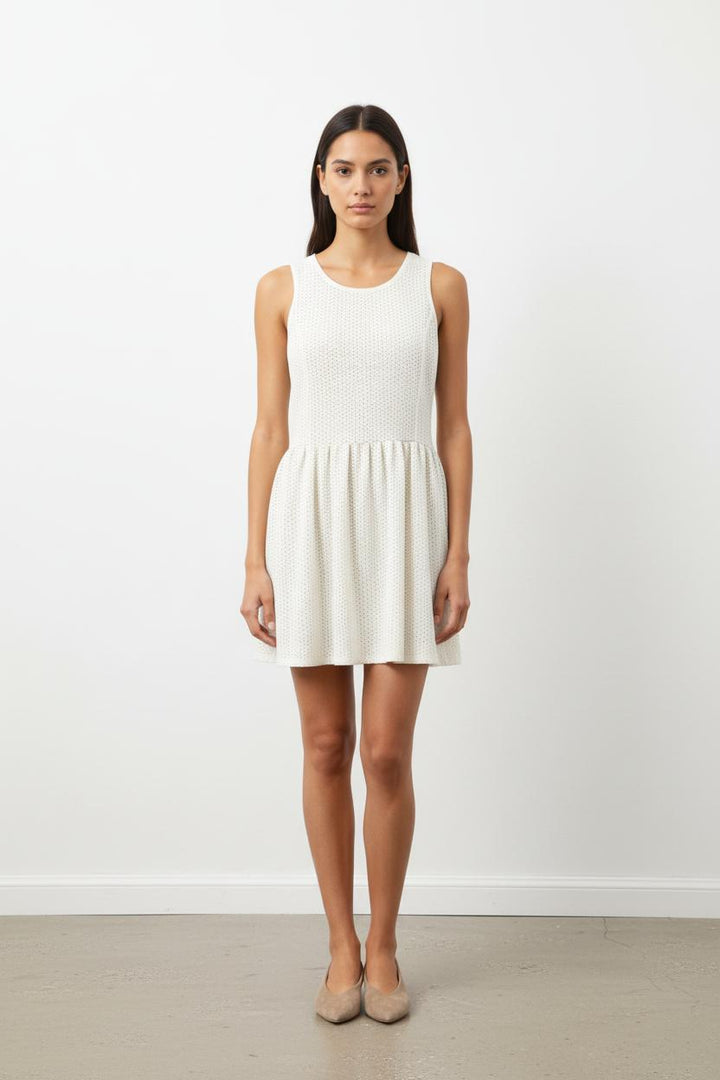 Robe Sans Manches Blanche - Taille S/36