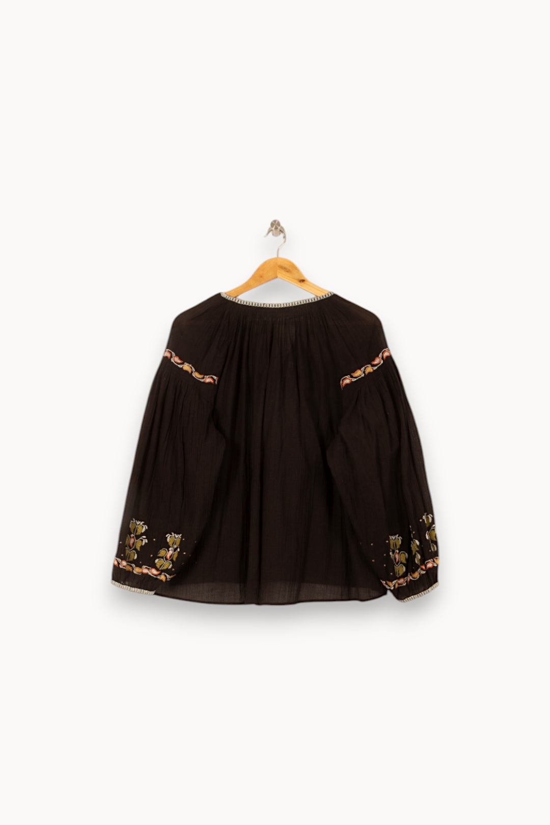 Blouse Noire - Taille M/38 de la marque Vanessa Bruno | PARAD58162 - Vendu par Paradigme - Image 4