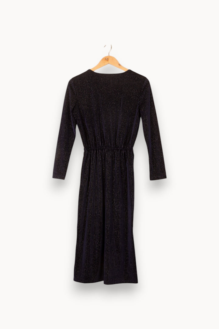 Robe Midi Noire - Taille XS/34 de la marque Des petits hauts | PARAD58163 - Vendu par Paradigme - Image 4