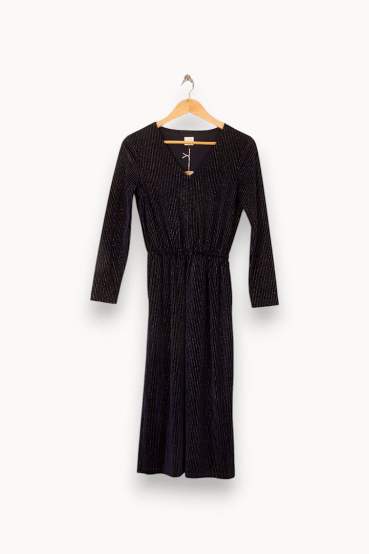 Robe Midi Noire - Taille XS/34 de la marque Des petits hauts | PARAD58163 - Vendu par Paradigme - Image 2