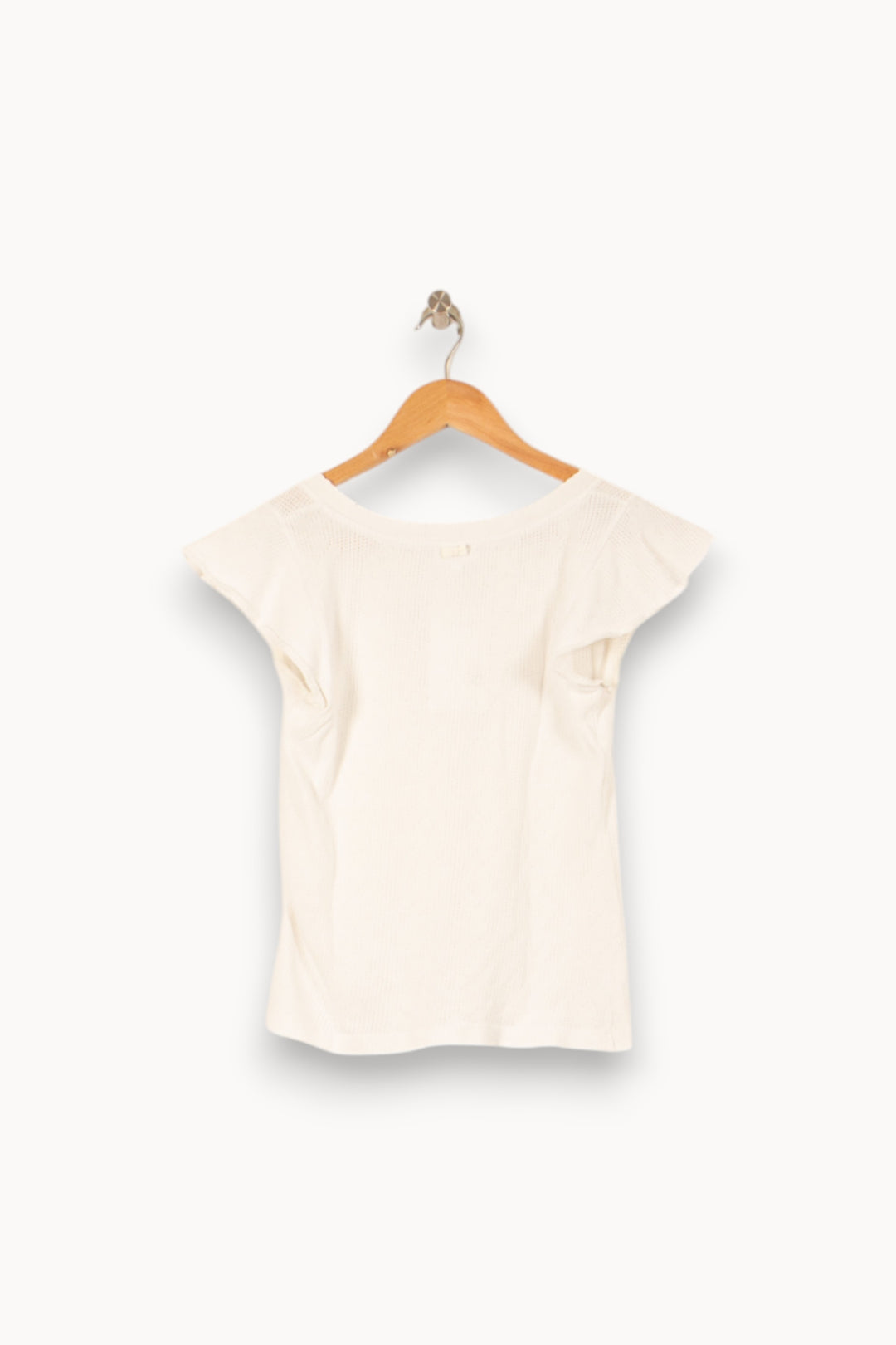 Tee-shirt Blanc - Taille S/36 de la marque Claudie Pierlot | PARAD58167 - Vendu par Paradigme - Image 4