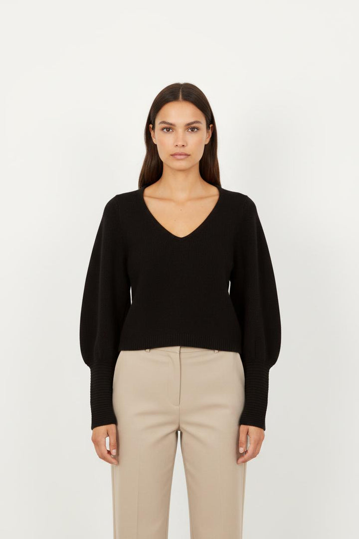 Pull Noir - Taille XS/34