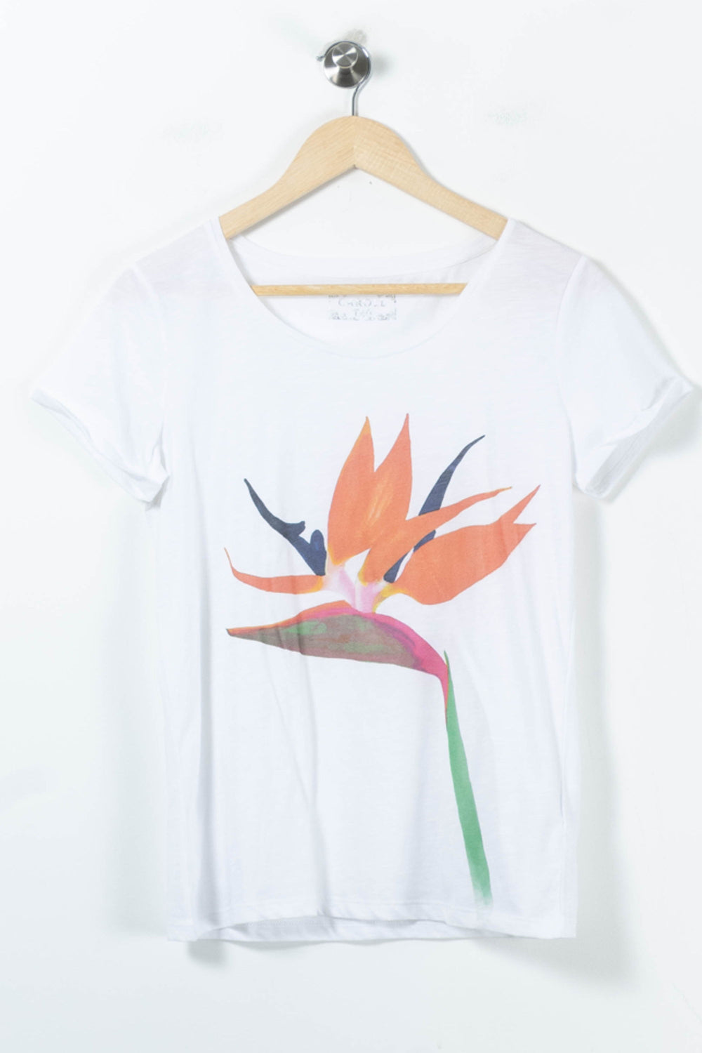 Tee-shirt Blanc - Taille XL/42 de la marque Caroll | PARAD58181 - Vendu par Paradigme - Image 2