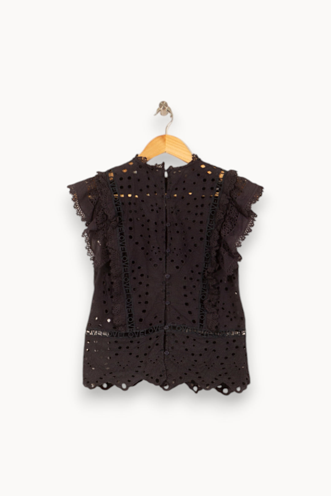 Blouse Noire - Taille XS/34 de la marque Bérénice | PARAD58183 - Vendu par Paradigme - Image 4