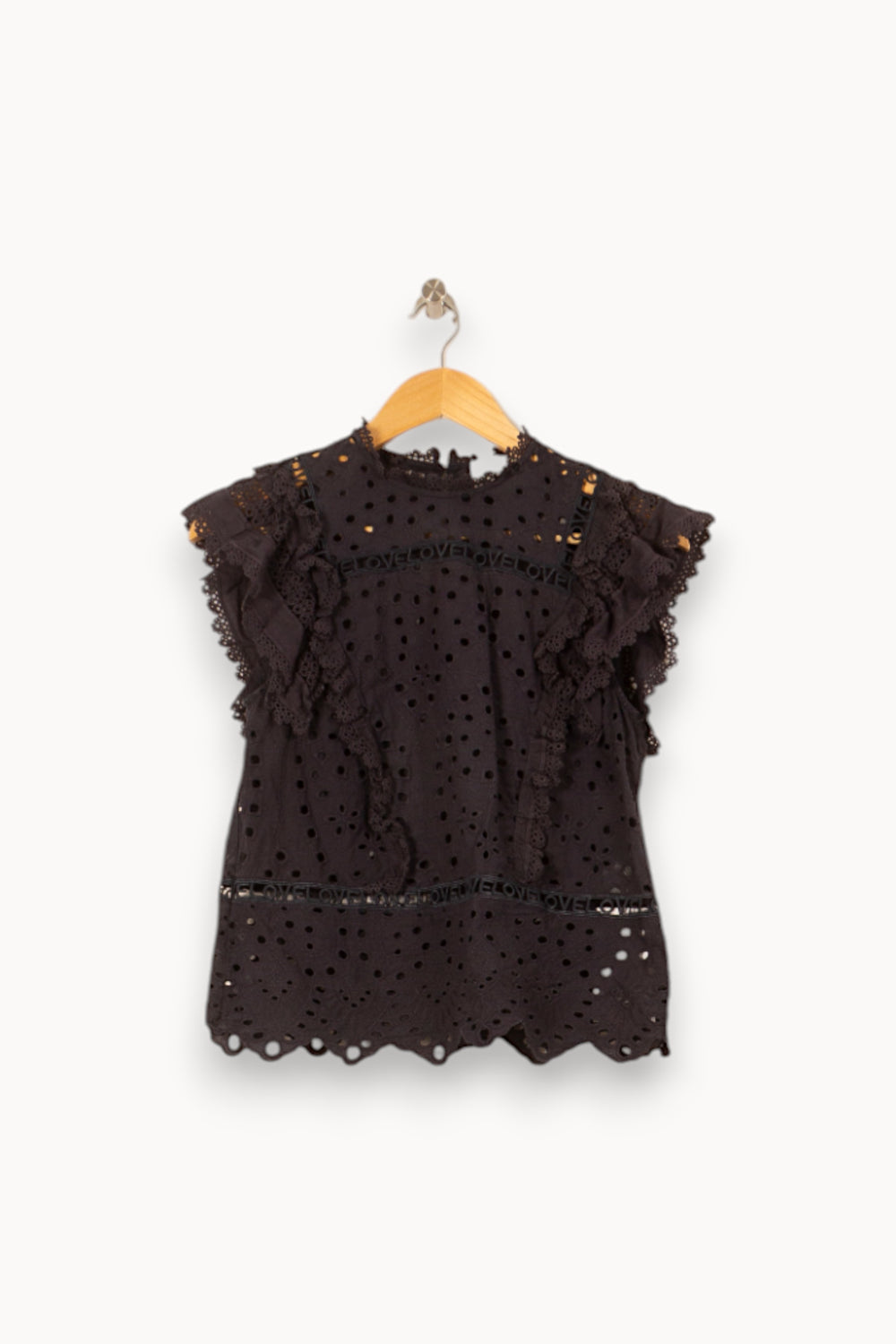 Blouse Noire - Taille XS/34 de la marque Bérénice | PARAD58183 - Vendu par Paradigme - Image 2