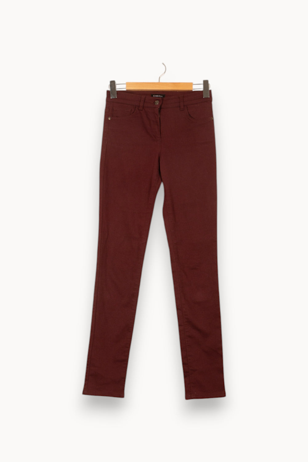 Jean Bordeaux - Taille S/36 de la marque Caroll | PARAD58193 - Vendu par Paradigme - Image 2