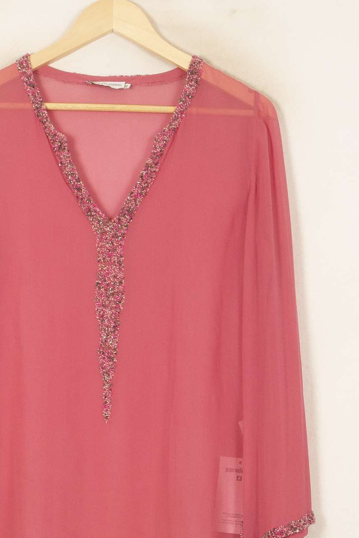 Blouse Rose - Taille L/40 de la marque Gerard Darel | PARAD58195 - Vendu par Paradigme - Image 3