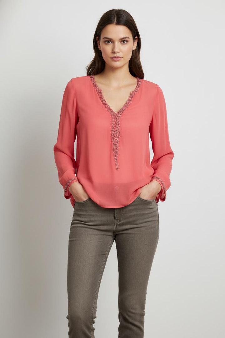 Blouse Rose - Taille L/40