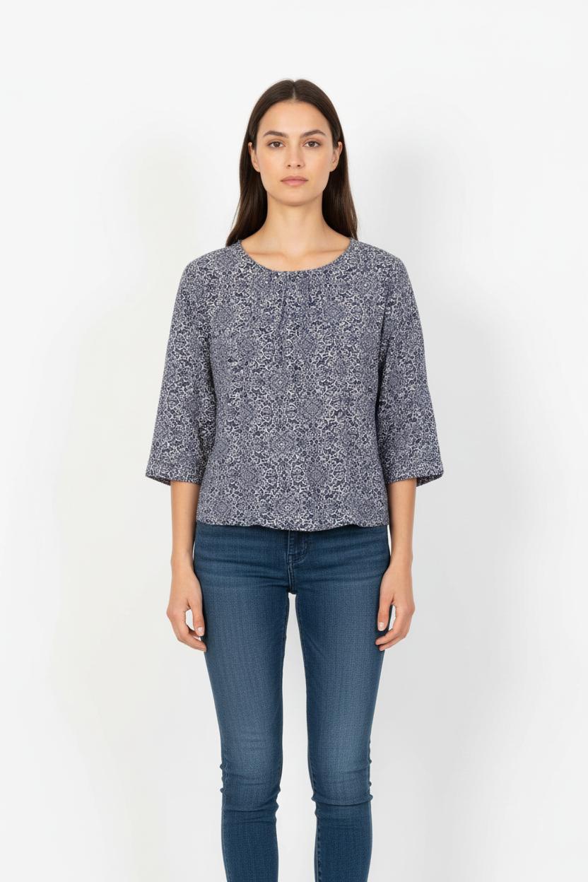Blouse Bleue - Taille M/38