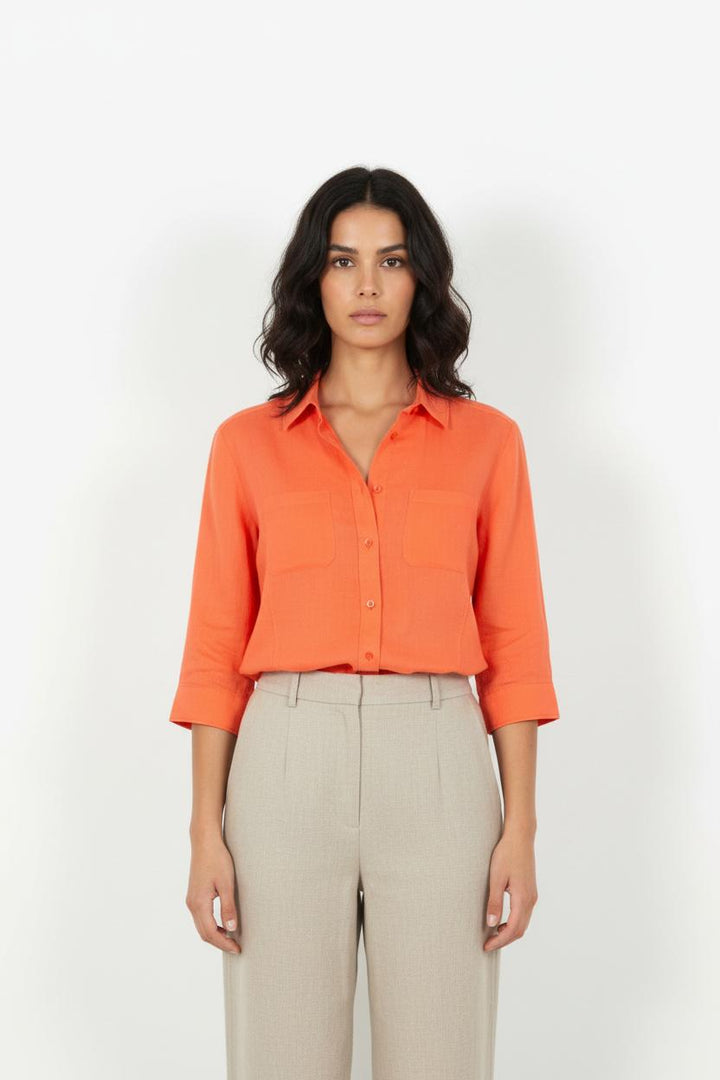 Chemise Orange - Taille T.U.