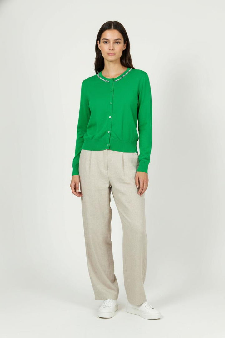 Cardigan Vert - Taille S/36 de la marque Tara Jarmon | PARAD58211 - Vendu par Paradigme - Image 1