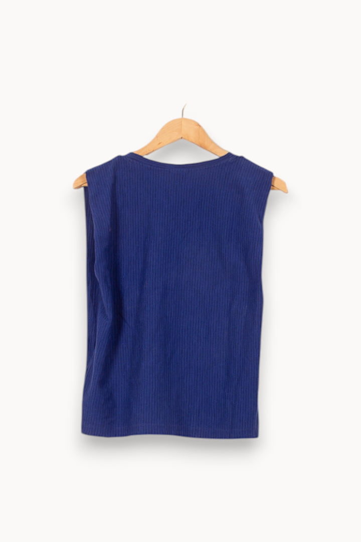 Débardeur Bleu - Taille XS/34 de la marque Des petits hauts | PARAD58215 - Vendu par Paradigme - Image 4