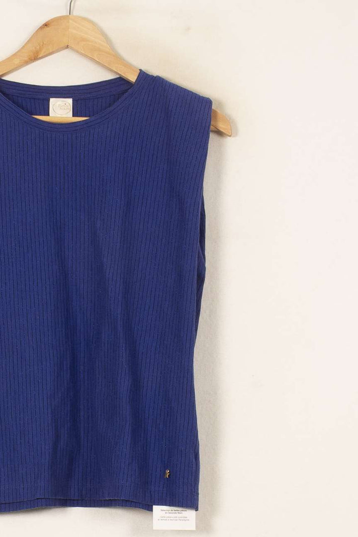 Débardeur Bleu - Taille XS/34 de la marque Des petits hauts | PARAD58215 - Vendu par Paradigme - Image 3