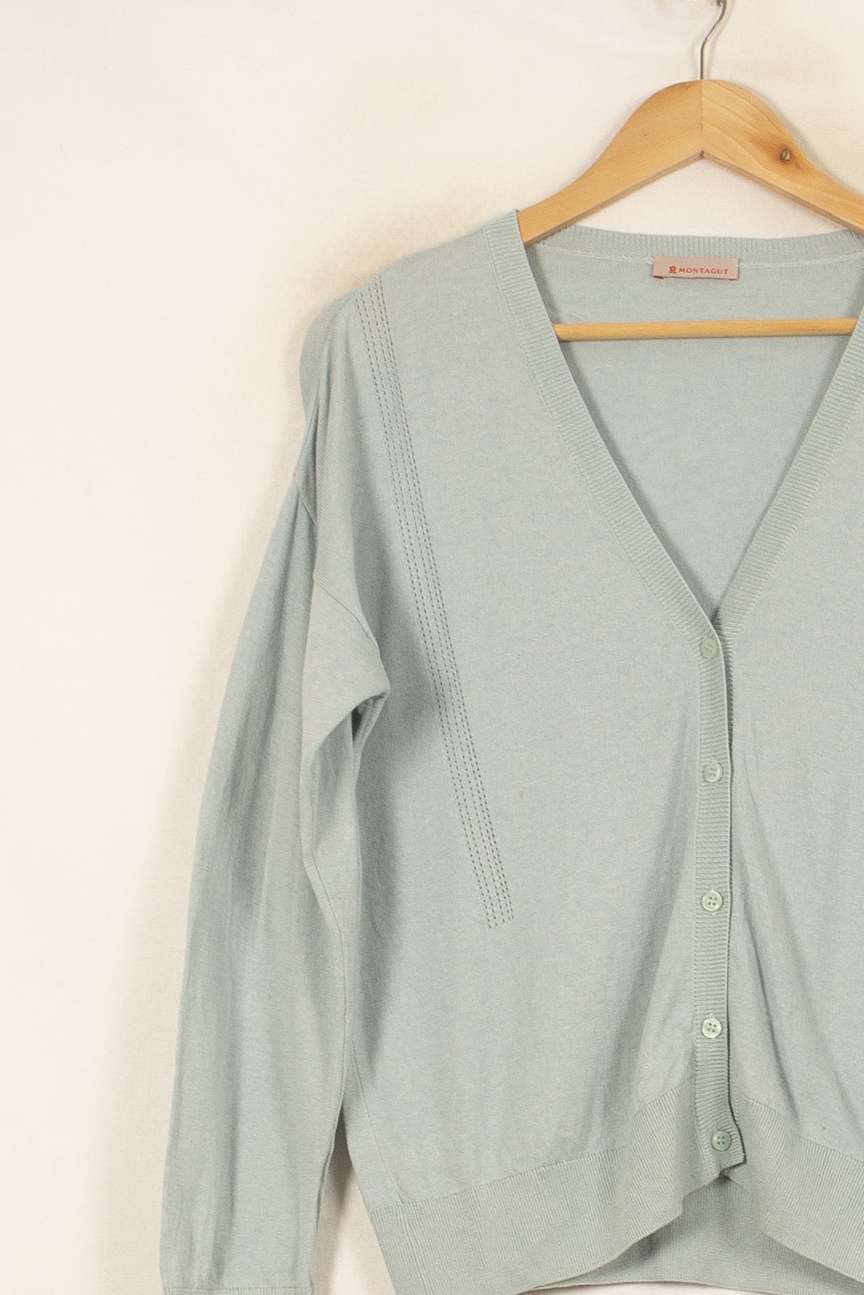 Cardigan Bleu - Taille S/36 de la marque Maison Montagut | PARAD58216 - Vendu par Paradigme - Image 3