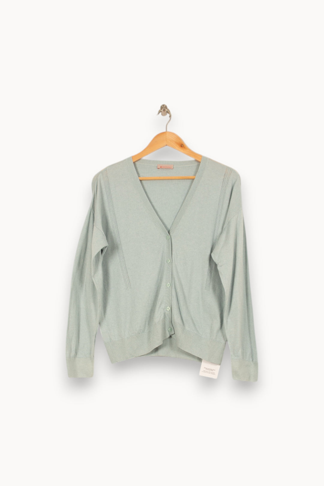 Cardigan Bleu - Taille S/36 de la marque Maison Montagut | PARAD58216 - Vendu par Paradigme - Image 2