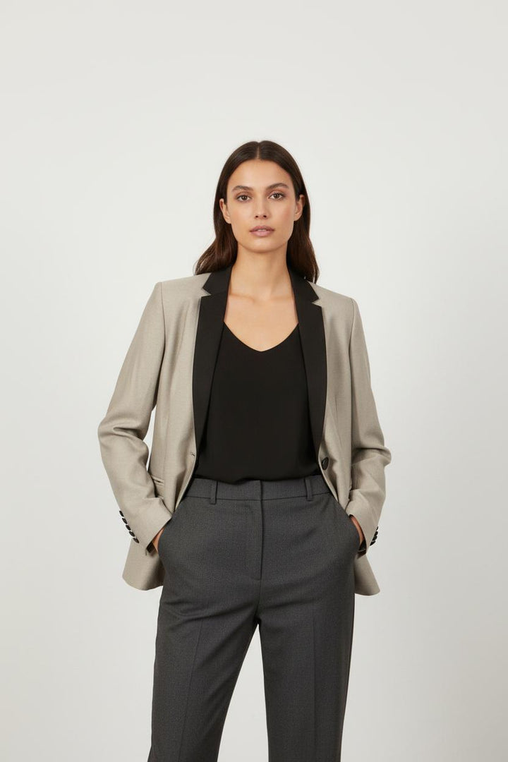Blazer Gris et Noir - Taille S/36