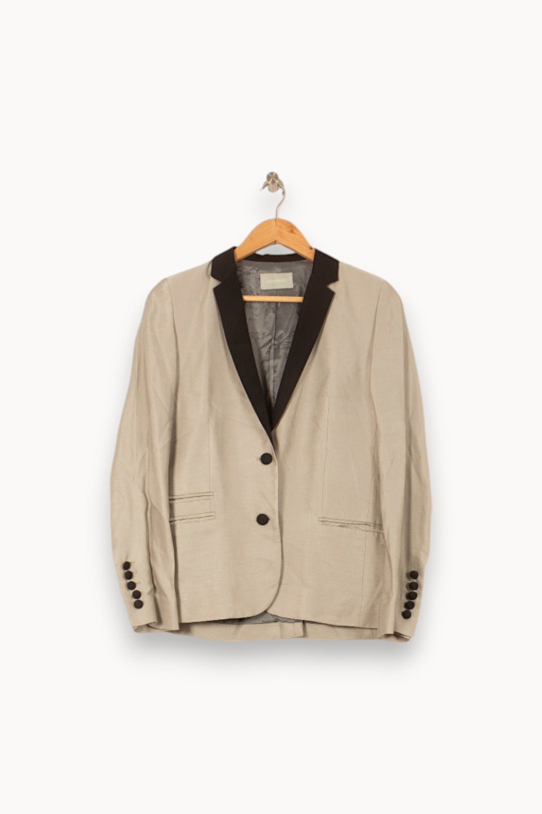 Blazer Gris et Noir - Taille S/36 de la marque Zadig&Voltaire | PARAD58219 - Vendu par Paradigme - Image 2