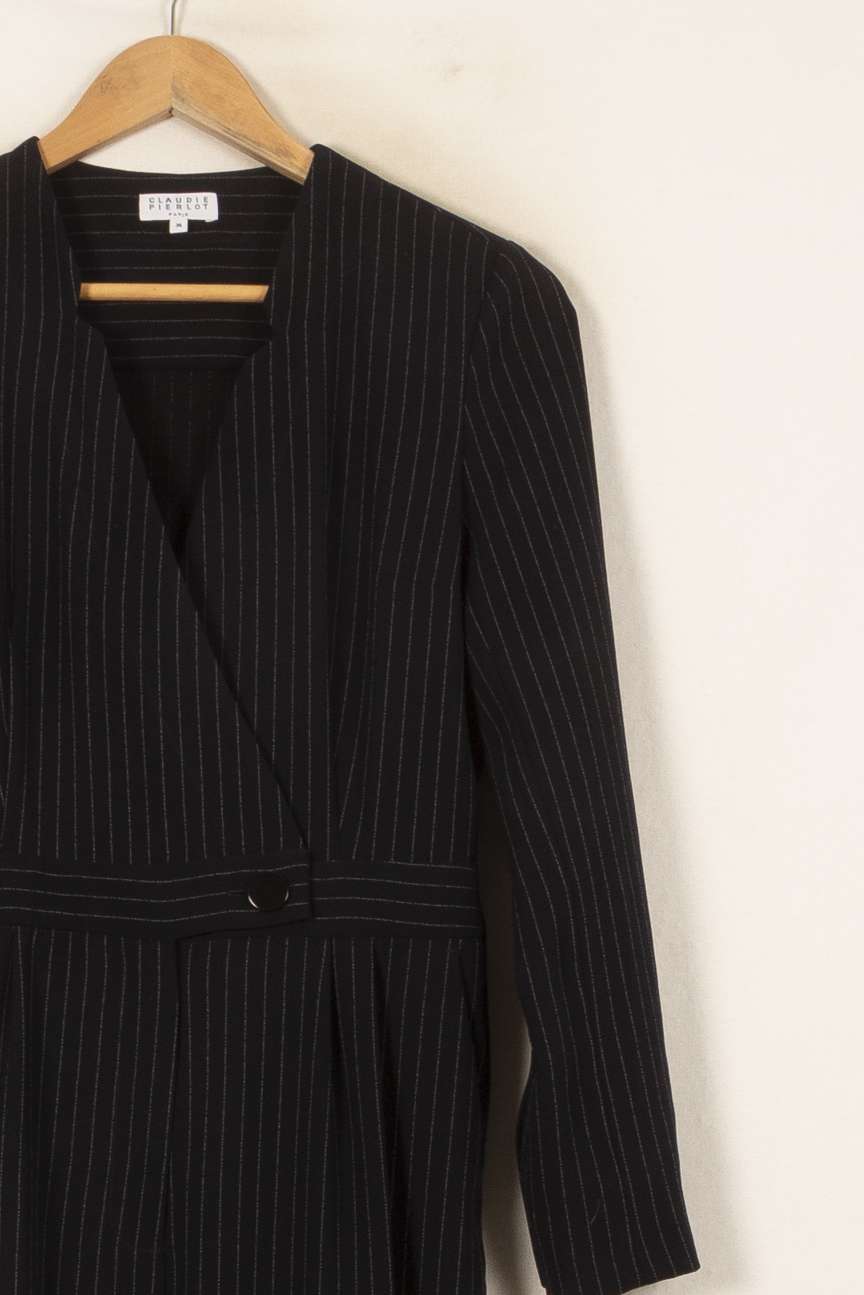 Combinaison Noire - Taille S/36 de la marque Claudie Pierlot | PARAD58220 - Vendu par Paradigme - Image 3