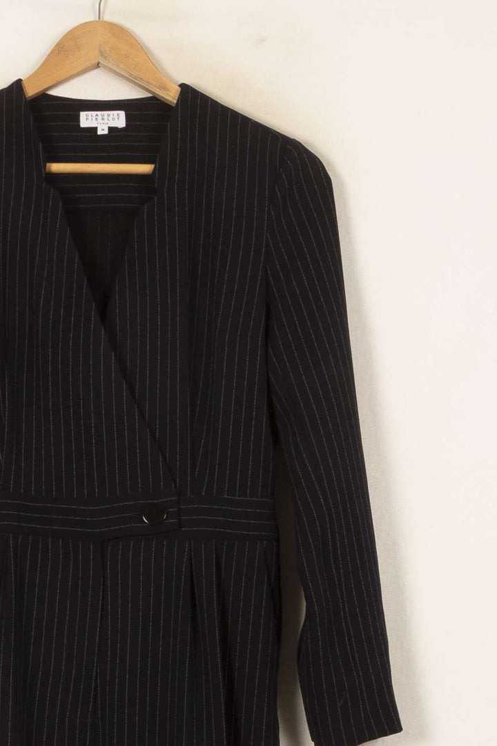 Combinaison Noire - Taille S/36 de la marque Claudie Pierlot | PARAD58220 - Vendu par Paradigme - Image 3