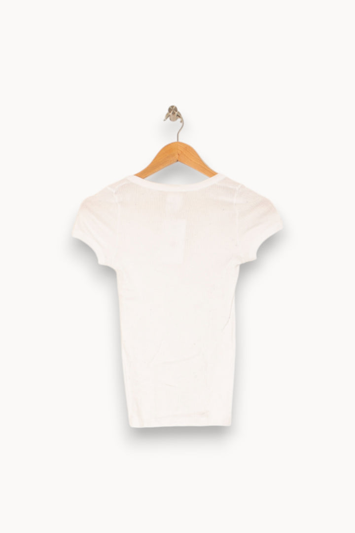 Tee-shirt Blanc - Taille S/36 de la marque Vanessa Bruno | PARAD58225 - Vendu par Paradigme - Image 4