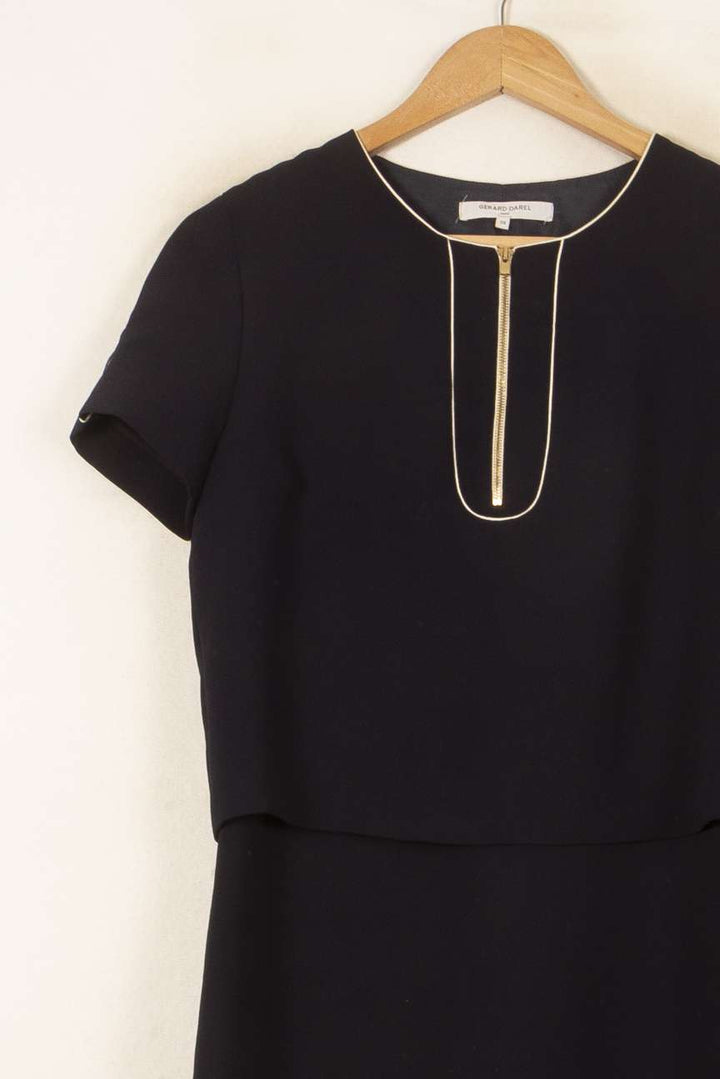 Robe Midi Noire - Taille S/36 de la marque Gerard Darel | PARAD58226 - Vendu par Paradigme - Image 3