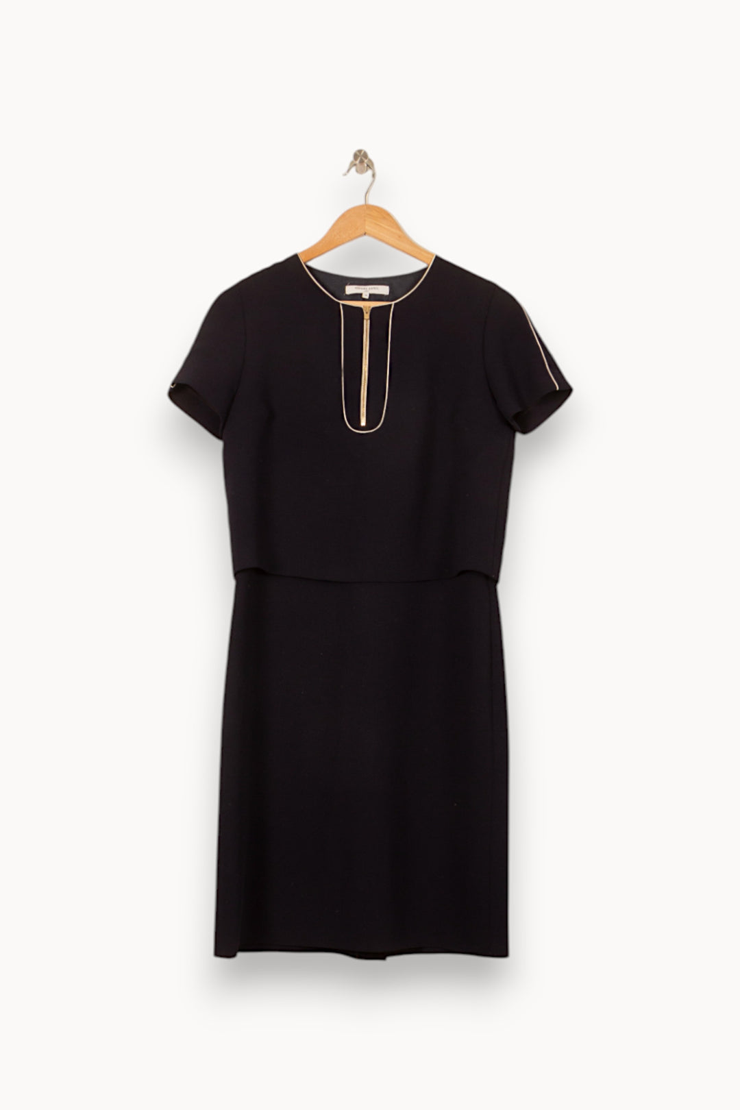 Robe Midi Noire - Taille S/36 de la marque Gerard Darel | PARAD58226 - Vendu par Paradigme - Image 2
