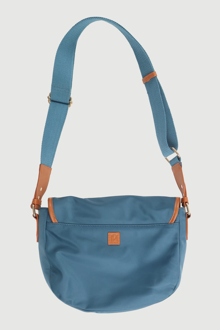 Sac Bandoulière Bleu et Camel - Taille T.U. de la marque Petite Mendigote | PARAD58230 - Vendu par Paradigme - Image 4