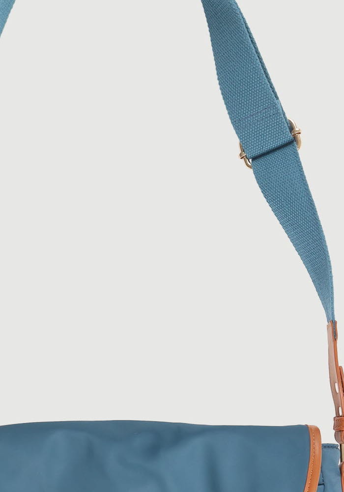 Sac Bandoulière Bleu et Camel - Taille T.U. de la marque Petite Mendigote | PARAD58230 - Vendu par Paradigme - Image 3