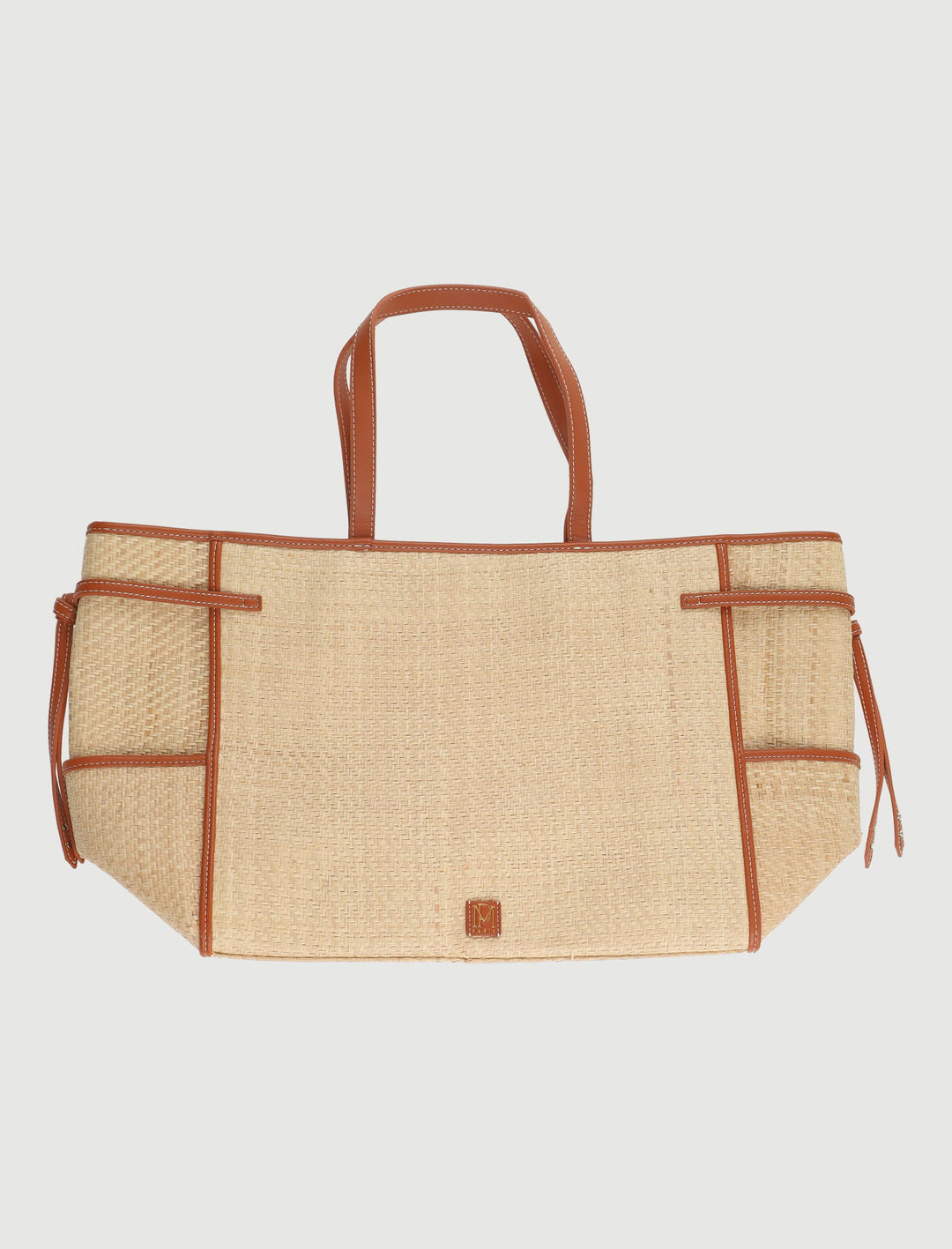 Cabas Beige et Marron - Taille T.U. de la marque Petite Mendigote | PARAD58231 - Vendu par Paradigme - Image 1