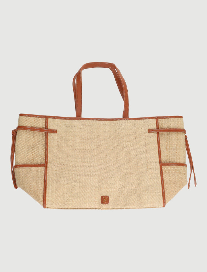 Cabas Beige et Marron - Taille T.U. de la marque Petite Mendigote | PARAD58231 - Vendu par Paradigme - Image 1