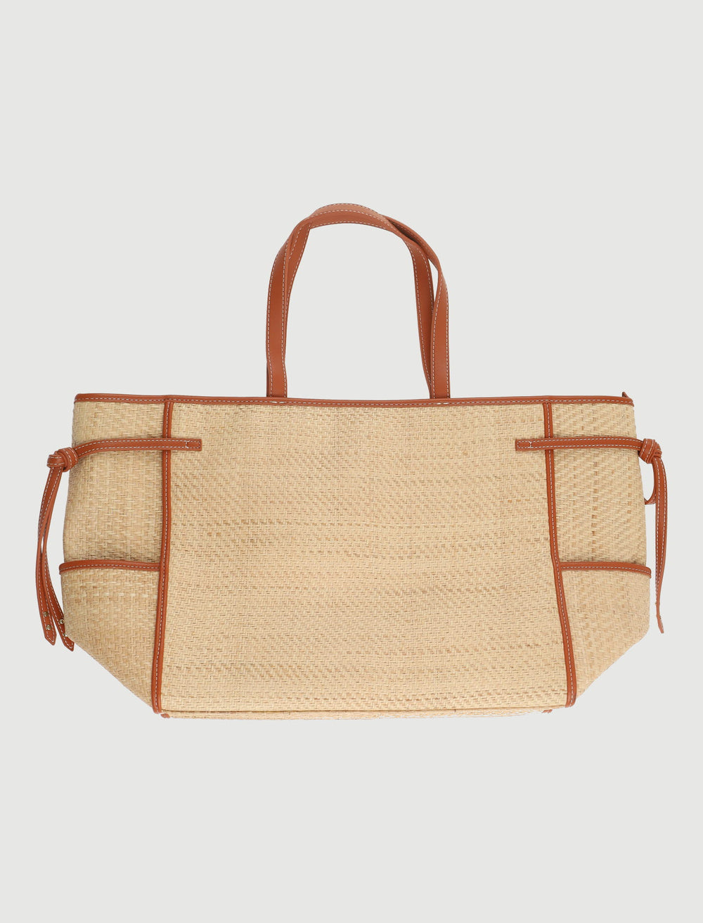 Cabas Beige et Marron - Taille T.U. de la marque Petite Mendigote | PARAD58231 - Vendu par Paradigme - Image 2