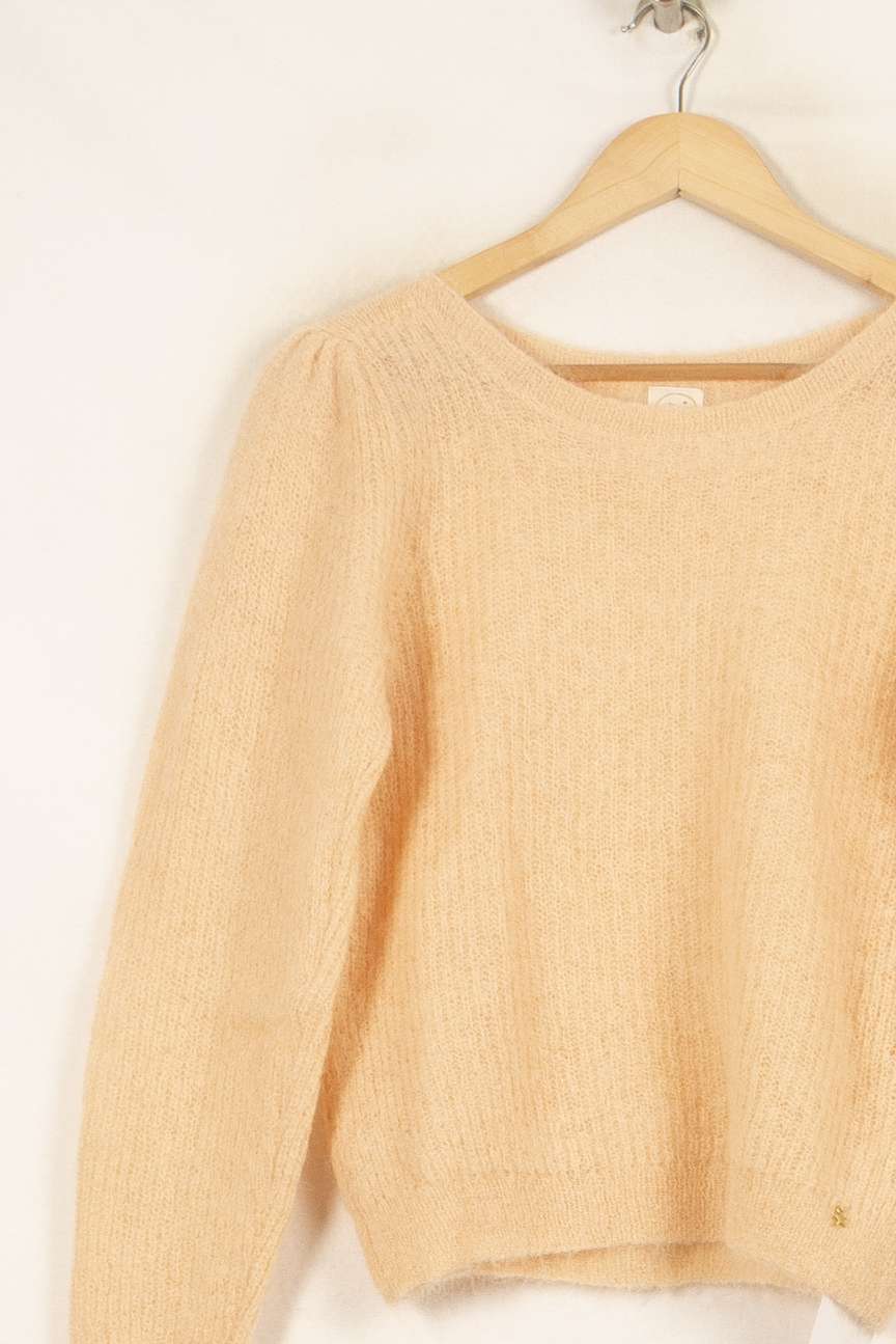 Pull Beige - Taille S/36 de la marque Des petits hauts | PARAD58242 - Vendu par Paradigme - Image 2