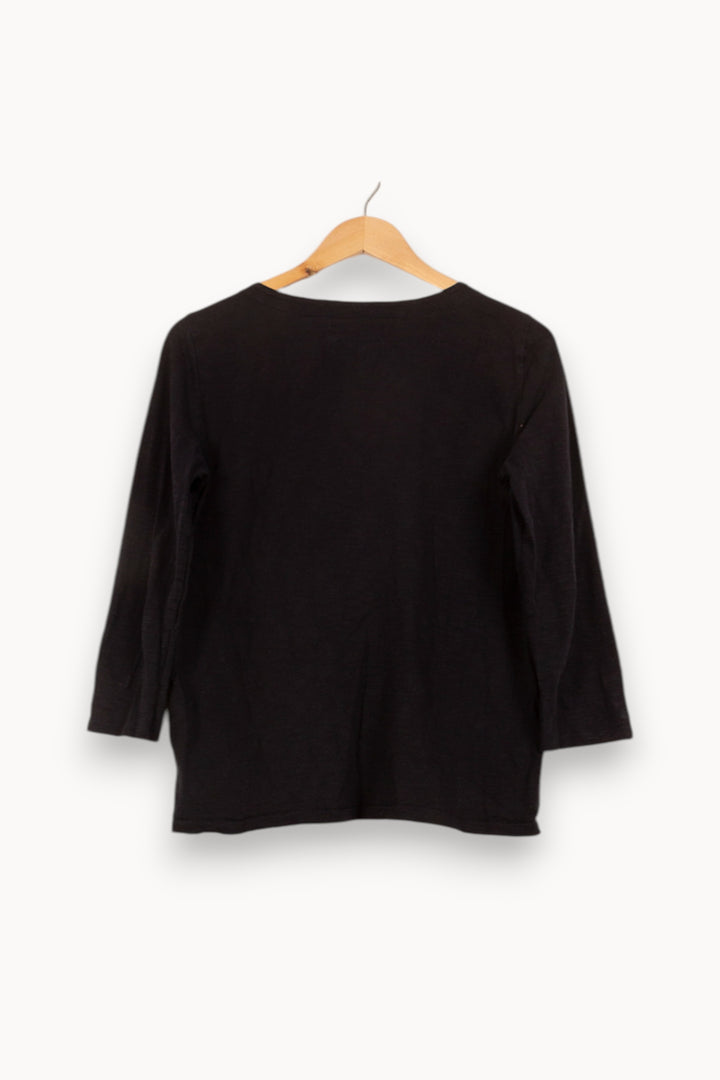 Tee-shirt Noir - Taille S/36 de la marque Des petits hauts | PARAD58246 - Vendu par Paradigme - Image 4