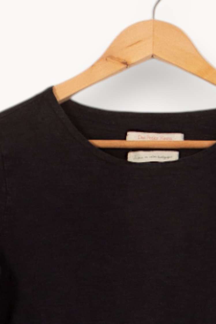 Tee-shirt Noir - Taille S/36 de la marque Des petits hauts | PARAD58246 - Vendu par Paradigme - Image 3