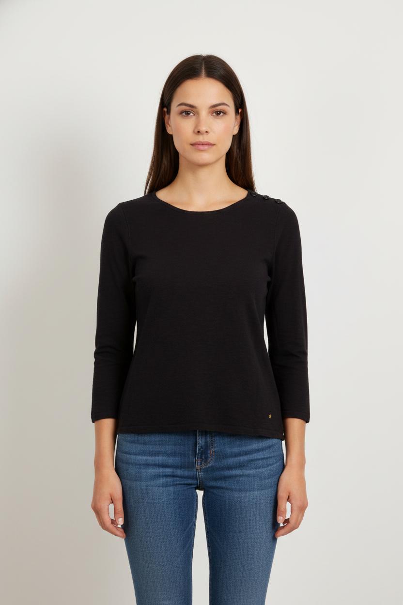 Tee-shirt Noir - Taille S/36