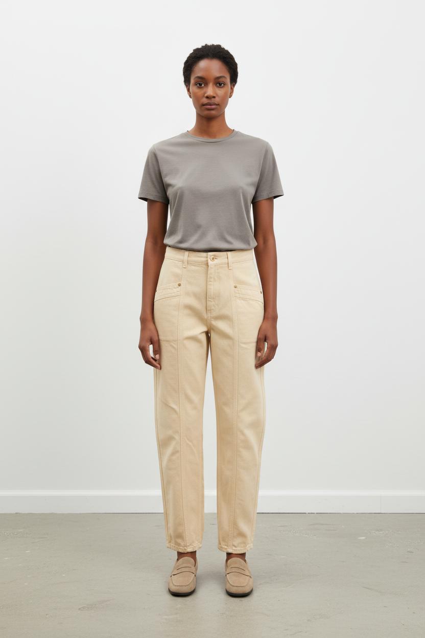 Pantalon Écru - Taille XS/34