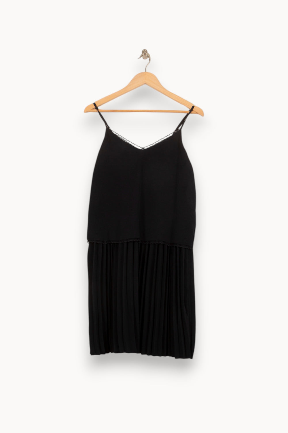 Robe Midi Noire - Taille S/36 de la marque Sud express | PARAD58251 - Vendu par Paradigme - Image 2
