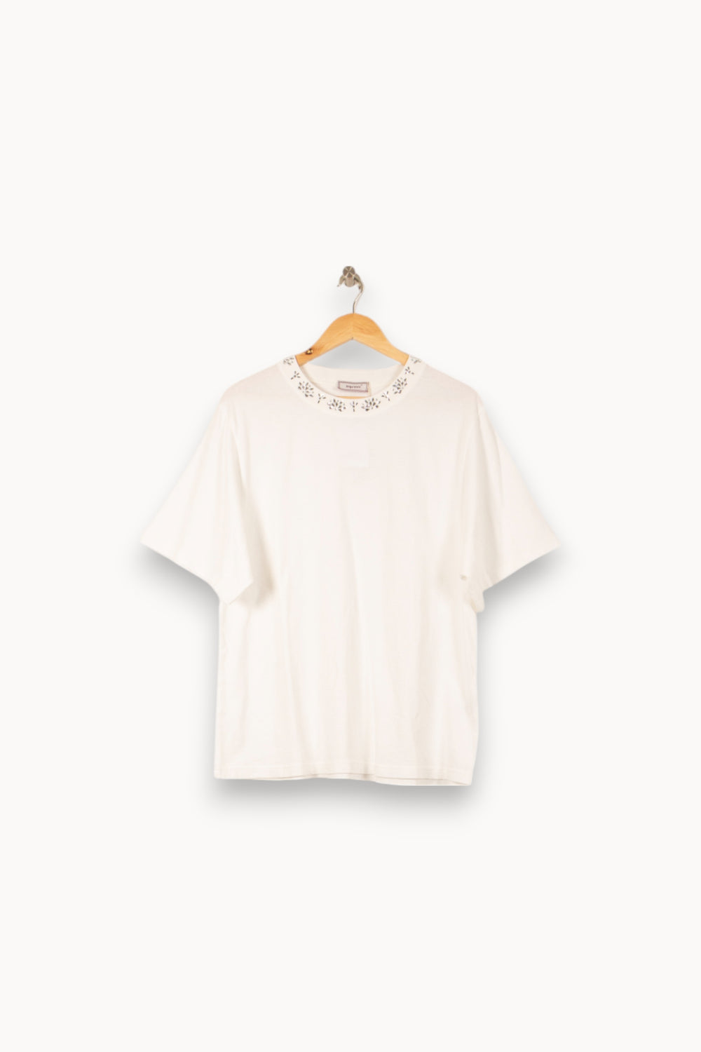 T-shirt Blanc - Taille L/40 de la marque Imprevu | PARAD58256 - Vendu par Paradigme - Image 2