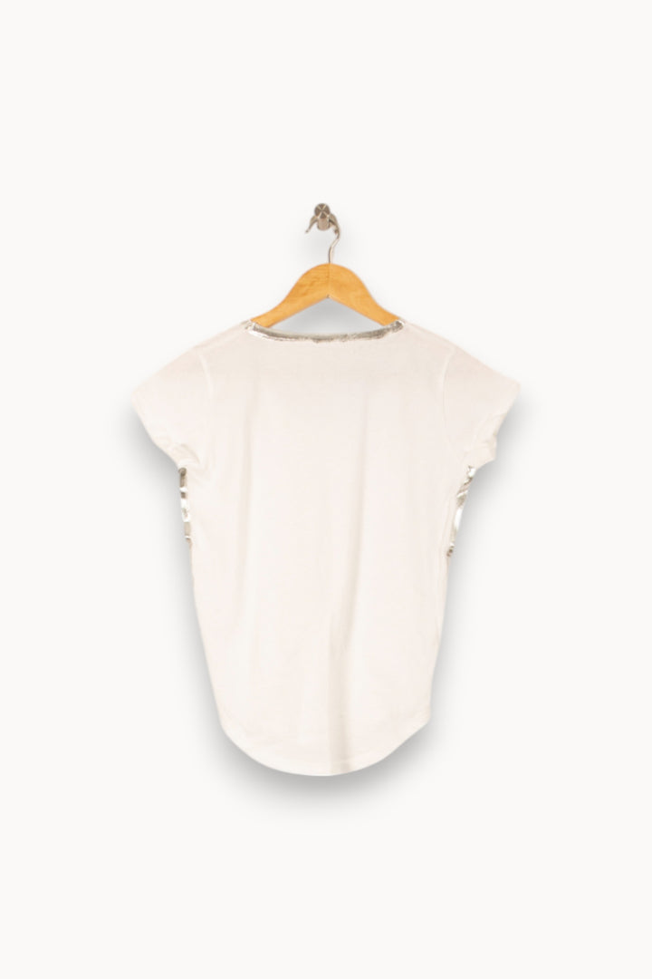 Tee-shirt Blanc - Taille XS/34 de la marque Imprevu | PARAD58257 - Vendu par Paradigme - Image 4