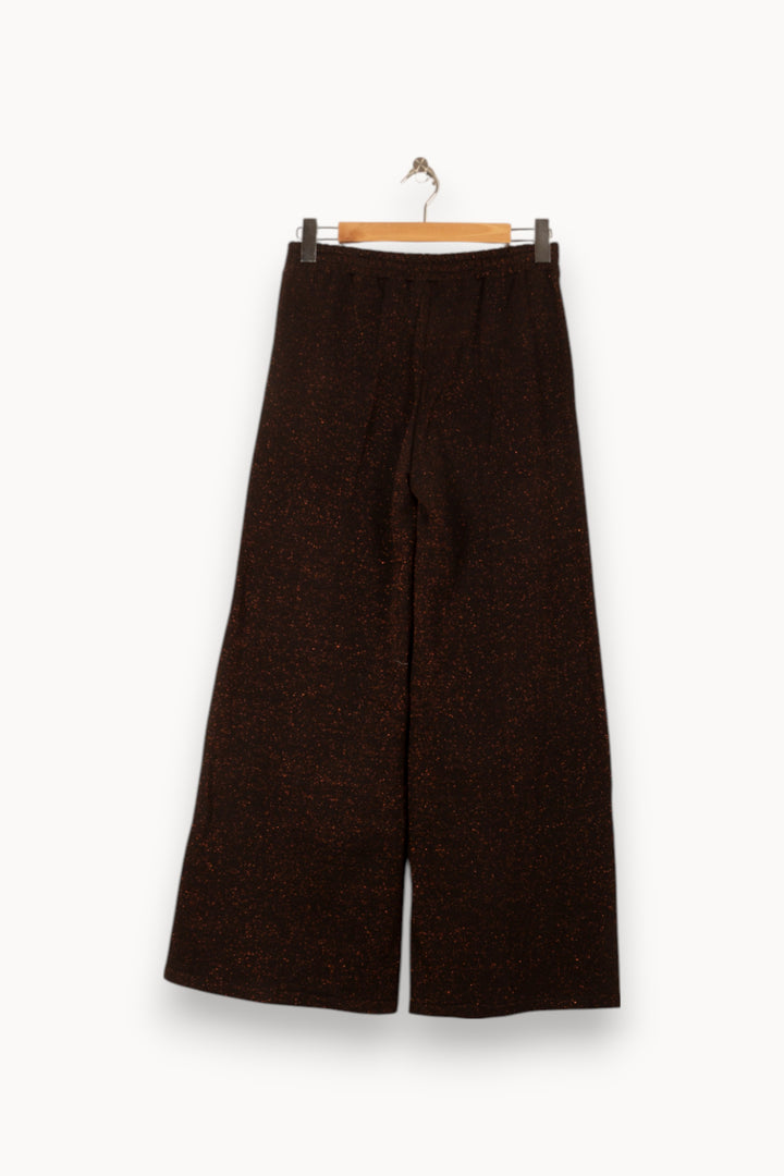 Pantalon Large Marron - Taille S/36 de la marque Imprevu | PARAD58266 - Vendu par Paradigme - Image 4