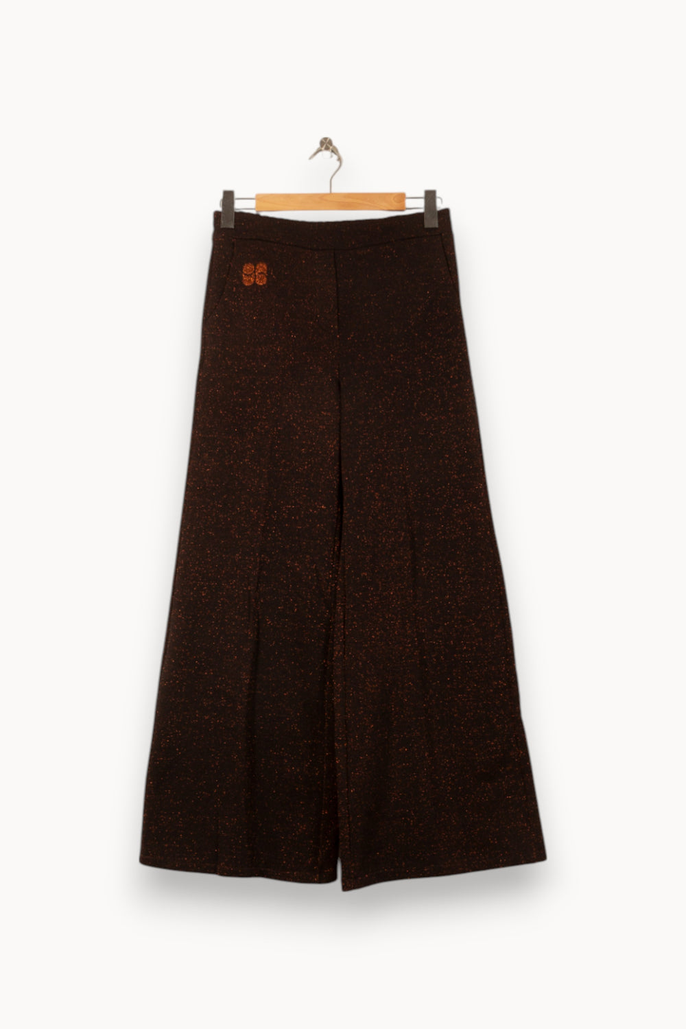 Pantalon Large Marron - Taille S/36 de la marque Imprevu | PARAD58266 - Vendu par Paradigme - Image 2
