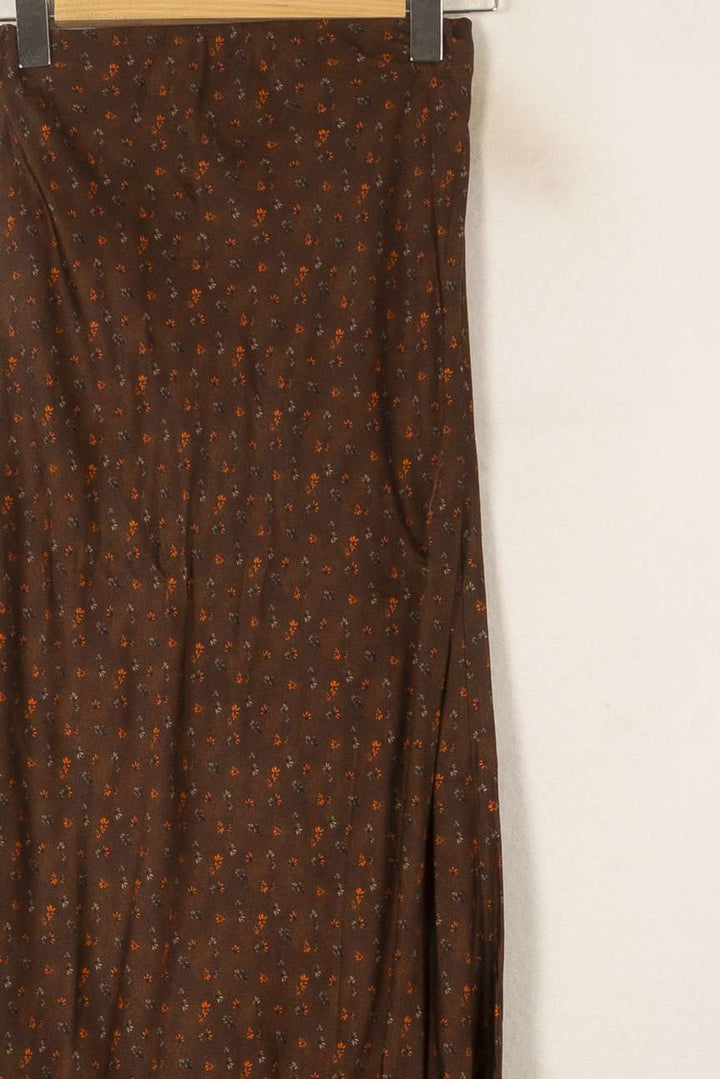 Jupe Longue Marron - Taille XS/34 de la marque Imprevu | PARAD58269 - Vendu par Paradigme - Image 3