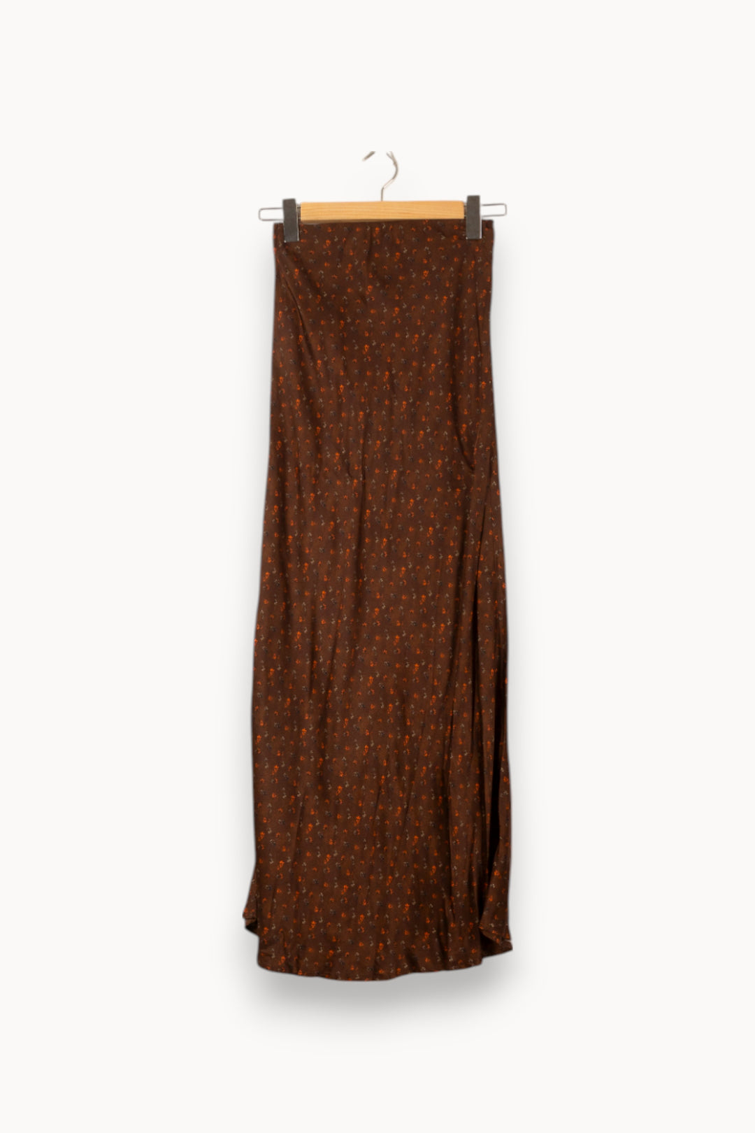 Jupe Longue Marron - Taille XS/34 de la marque Imprevu | PARAD58269 - Vendu par Paradigme - Image 2