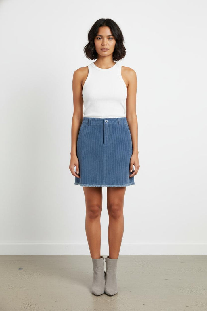 Jupe Courte Bleue - Taille XS/34