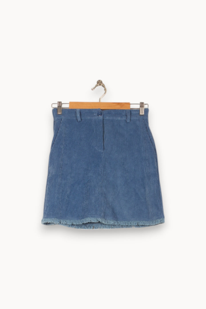 Jupe Courte Bleue - Taille XS/34 de la marque Imprevu | PARAD58270 - Vendu par Paradigme - Image 2