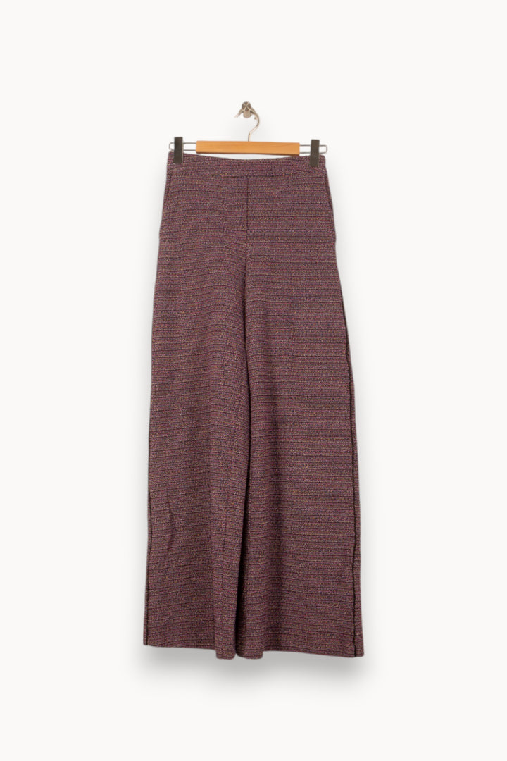 Pantalon Large Violet - Taille XS/34 de la marque Imprevu | PARAD58274 - Vendu par Paradigme - Image 2
