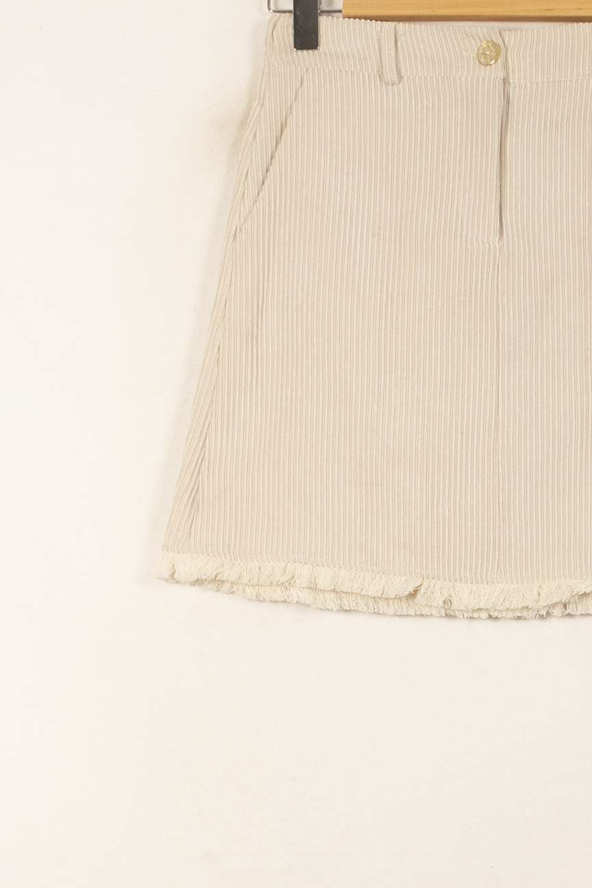 Jupe Courte Beige - Taille XS/34 de la marque Imprevu | PARAD58275 - Vendu par Paradigme - Image 3
