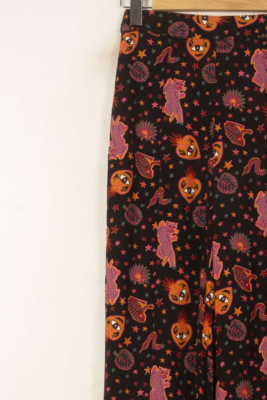 Pantalon Noir et Orange - Taille XS/34 de la marque Imprevu | PARAD58276 - Vendu par Paradigme - Image 3