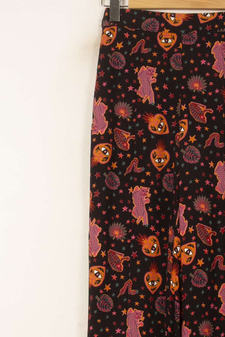 Pantalon Noir et Orange - Taille XS/34 de la marque Imprevu | PARAD58276 - Vendu par Paradigme - Image 3