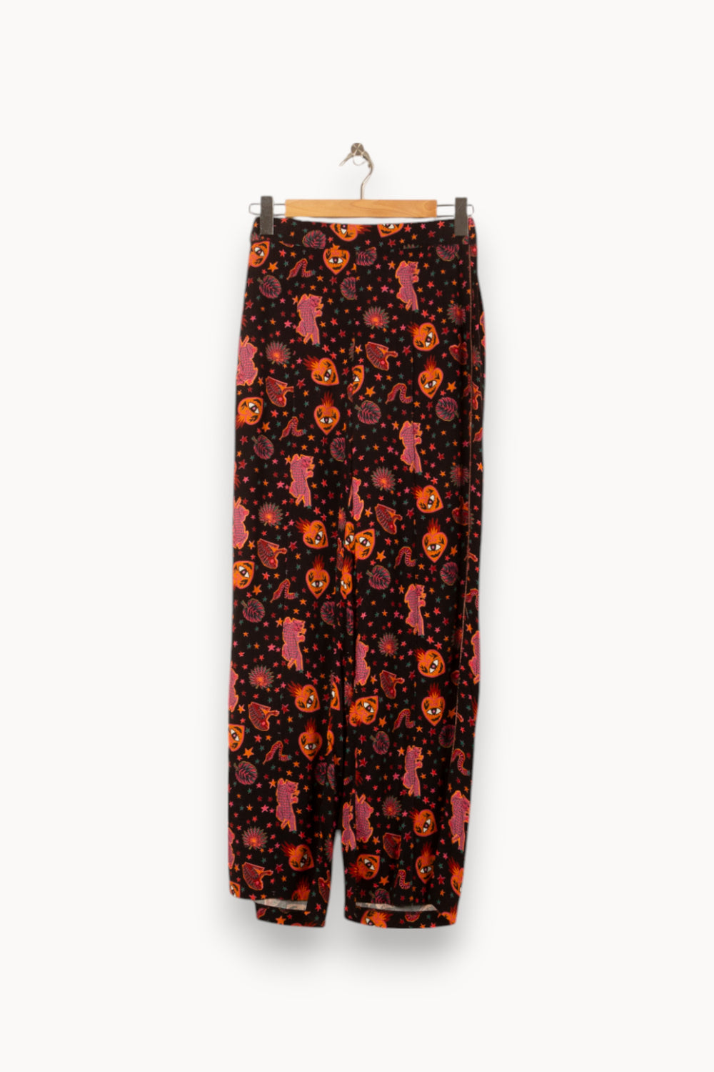 Pantalon Noir et Orange - Taille XS/34 de la marque Imprevu | PARAD58276 - Vendu par Paradigme - Image 2